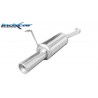 scarico marmitta posteriore acciaio sportivo lancia y 1200 8v 60cv dal 96 al 03