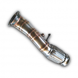 DOWNPIPE BMW F2X F3X G20 G30 2015 2023 MOTORE B46