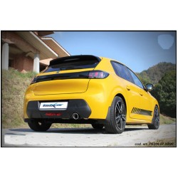 SCARICO SPORTIVO PEUGEOT 208 NEW MODEL 1200CC