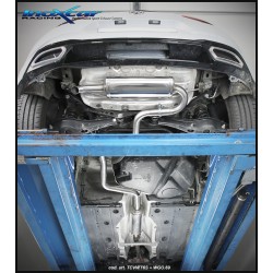 POSTERIORE SCARICO SPORTIVO GOLF 7.5 RESTILING USCITA SINGOLA INOX