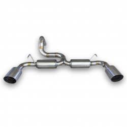 Terminale fiat 500 abarth 1400 Tjet SPORTIVO ACCIAIO PURE ITALY