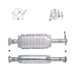 catalizzatore ricambio alfa romeo 156 centrale 2000 t.s. t.i.