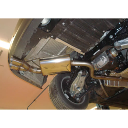 silenziatore sportivo posteriore ACCIAIO FOX RACING bmw e91 e 92 e93