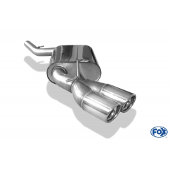 silenziatore sportivo posteriore ACCIAIO FOX RACING bmw e91 e 92 e93