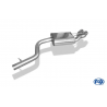 silenziatore sportivo posteriore ACCIAIO FOX RACING bmw e91 e 92 e93