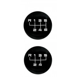 VW Golf VI pomello con cuffia ricambio originale - PO1