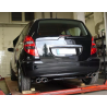 doppio scarico mercedes classe A W169 5 porte