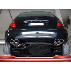 doppio scarico mercedes classe A W169 5 porte