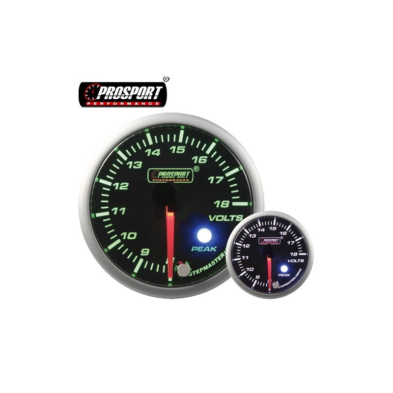 PROSPORT manometro VOLTMETRO 216SMWGV D 52MM