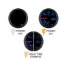 MANOMETRO glowshift  TURBO MENO 1 +2BAR diam 52mm RD-701