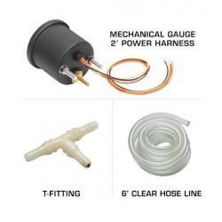 MANOMETRO glowshift  TURBO MENO 1 +2BAR diam 52mm RD-701