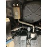 Scarico sportivo completo acciaio inox Mercedes W201 con doppia USCITA