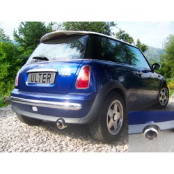 marmitta sportiva r56 mini singola non versione S un uscita da 80mm
