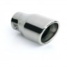 terminale codino marmitta lampa 60092 acciaio singolo 76mm