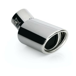 MARMITTA CODINO TERMINALE ACCIAIO SPORTIVO OVALE 60088  85 X 65MM