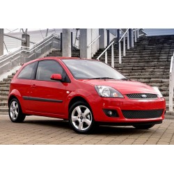 scarico sportivo ford fiesta mk4 MK5 singolo 90mm acciaio rotondo dal 2003