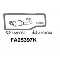 catalizzatore fiat 600 900 dal 1997 in poi 34cv magnaflow