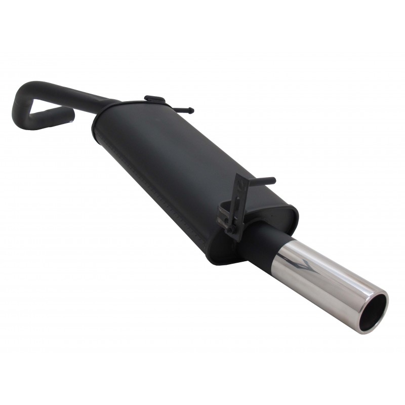SCARICO SPORTIVO USCITA SINGOLA 1 X 76MM POLO VW 9N 9N3