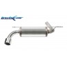 scarico bmw sportivo serie 1 118i acciaio inoxcar uscita da 90mm