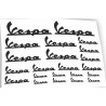 adesivi vespa personalizzabili colore a scelta kit 22 pz
