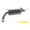 scarico sportivo marmitta sportiva bmw 114d 116D f20 F21 f30 1x76mm