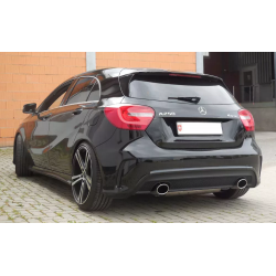 SCARICO DUPLEX DESTRA SINISTRA MERCEDES W176 CLASSE A OVALE