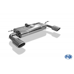 SCARICO DUPLEX DESTRA SINISTRA MERCEDES W176 CLASSE A OVALE