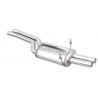 scarico sportivo set 2 pz per bmw m3 3.0 285cv dal 93 al 99 doppia uscita