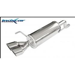SCARICO SPORTIVO 2 X 80 MM ALFA MITO ACCIAIO 1.400 TB DIAMETRO 42MM