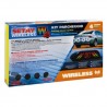 Kit 4 sensori parcheggio con display wireless, 12V