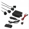 Kit 4 sensori parcheggio con display wireless, 12V