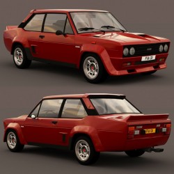 SCARICO COMPLETO IN ACCIAIO FIAT 131 ABARTH 16V artigianale