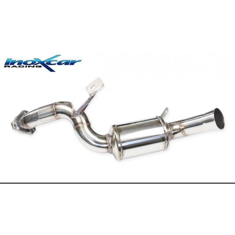 scarico posteriore renault super 5 turbo a motore posteriore inox