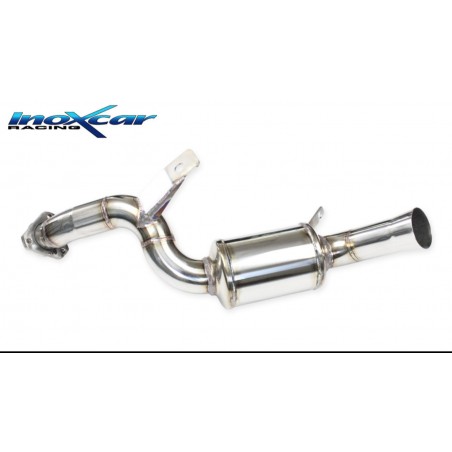 scarico posteriore renault super 5 turbo a motore posteriore inox
