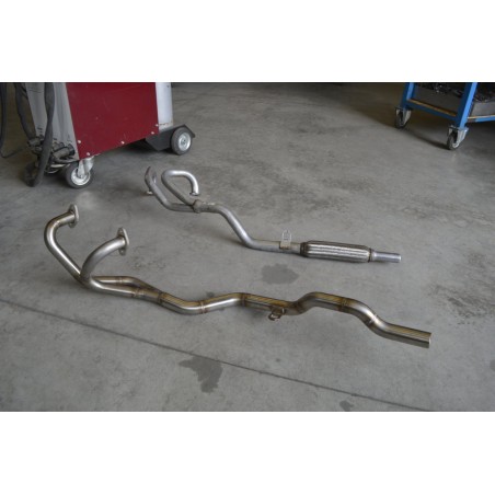 collettore di scarico sportivo per fiat 500 700 dal 1993 acciaio