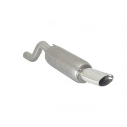 scarico posteriore ovale 65 x 110mm opel corsa D 1300cc cdti