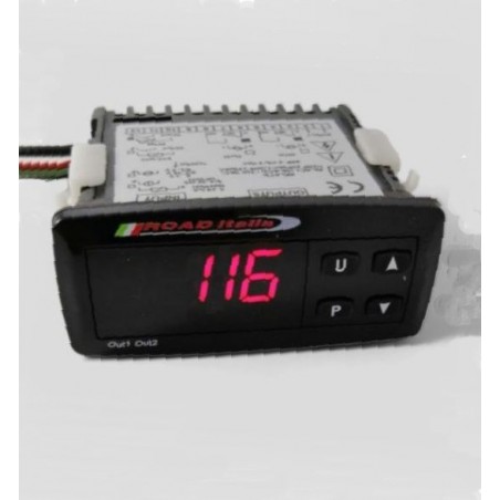 MANOMETRO DIGITALE temperatura gas di scarico digitale rettangolare