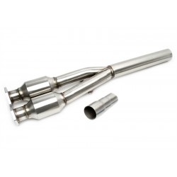 MARMITTA SPORTIVA ACCIAIO GOLF V GOLF IV AUDI TT R32 3.2cc