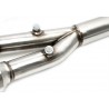 MARMITTA SPORTIVA ACCIAIO GOLF V GOLF IV AUDI TT R32 3.2cc