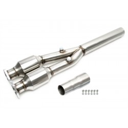 MARMITTA SPORTIVA ACCIAIO GOLF V GOLF IV AUDI TT R32 3.2cc