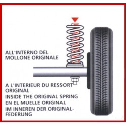 Molle Carico Posteriori Fiat Panda II 141- Lancia Y10 - Seat Terra dca