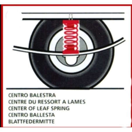 MOLLE AGGIUNTIVE DA CARICO FIORINO FIAT 3 SERIE FINO AL 2001 dca