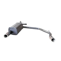MARMITTA SPORTIVA DOPPIO SCARICO NOVUS AUDI A3 GOLF IV BEETLE