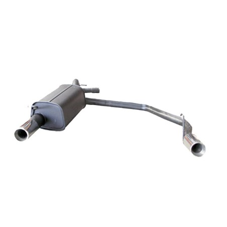 MARMITTA SPORTIVA DOPPIO SCARICO NOVUS AUDI A3 GOLF IV BEETLE