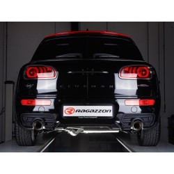 scarico marmitta inox doppio sportivo JCW ALL4 170kW 2017 al 2018 ragazzon
