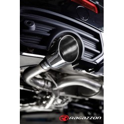scarico marmitta inox doppio sportivo JCW ALL4 170kW 2017 al 2018 ragazzon