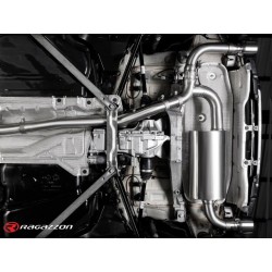 scarico marmitta inox doppio sportivo JCW ALL4 170kW 2017 al 2018 ragazzon