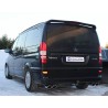 scarico sportivo mercedes vito - viano doppio dx + sx inox acciaio