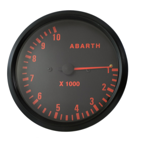 Manometro contagiri abarth diametro 100mm BINC10100