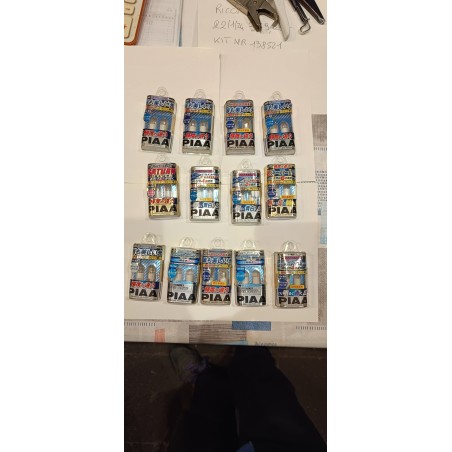 SET LAMPADE LED PIAA T10 VARI COLORI E VERSIONI 13PZ